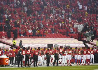 ¿Qué equipos no salieron a la ceremonia del himno nacional?