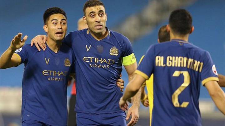 Pity Martínez debuta con asistencia en el debut con Al-Nassr