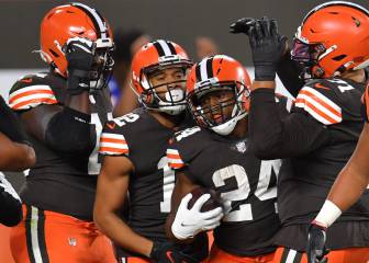 Chubb carga a los Browns al triunfo sobre Bengals