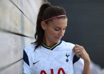 Alex Morgan ya presumió los colores del Tottenham