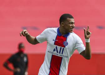 Así fue el primer gol de Mbappé en la temporada 20-21