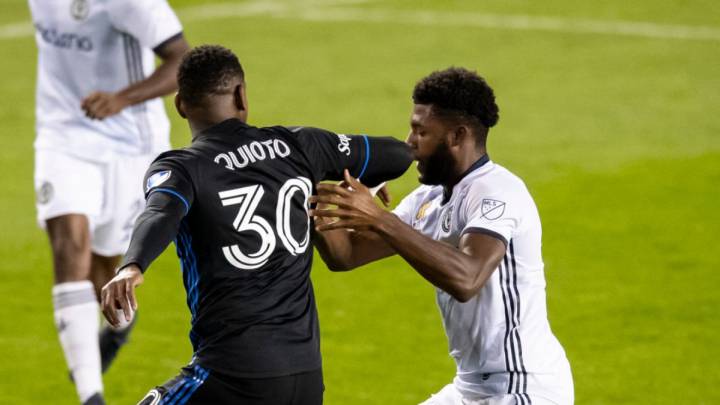 MLS: Romell Quioto anotó un golazo y fue expulsado en 15 minutos