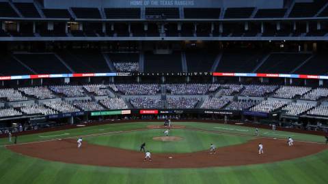 Panorámica del Globe Life Field