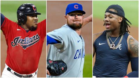 José Ramírez, Jon Lester y Ronald Acuña Jr.
