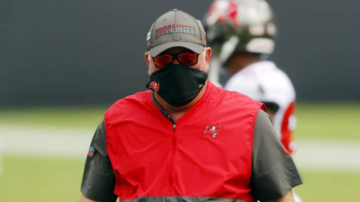 Bruce Arians con los Buccaneers
