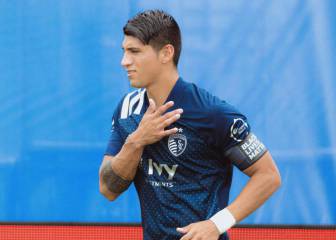Pulido volvió a jugar en la MLS tras casi 1 mes de ausencia