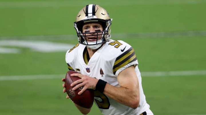 Drew Brees con los Saints