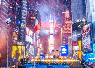 La Fiesta de Fin de Año en Times Square será virtual
