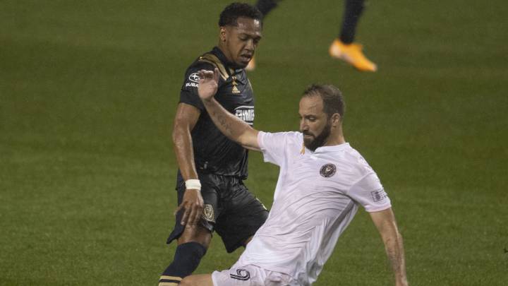 Higuaín falló un penal en su debut y el Inter Miami cayó ante Philadelphia