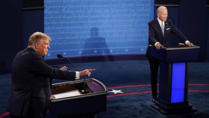 Las reacciones al debate Trump-Biden en los medios nacionales