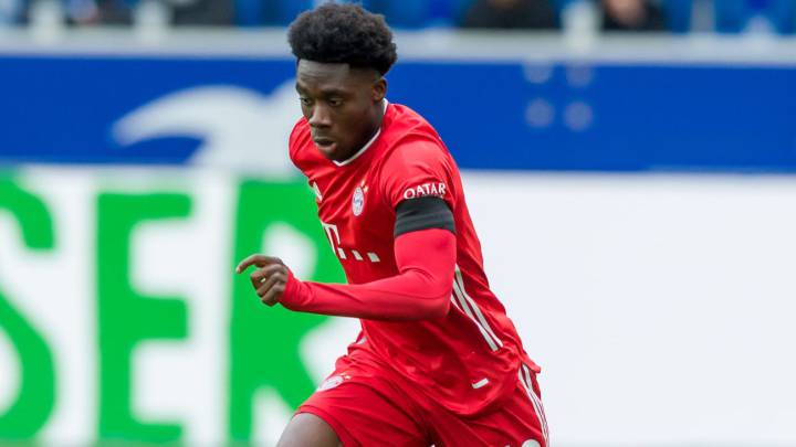 Alphonso Davies dio increíble asistencia en Supercopa Alemana