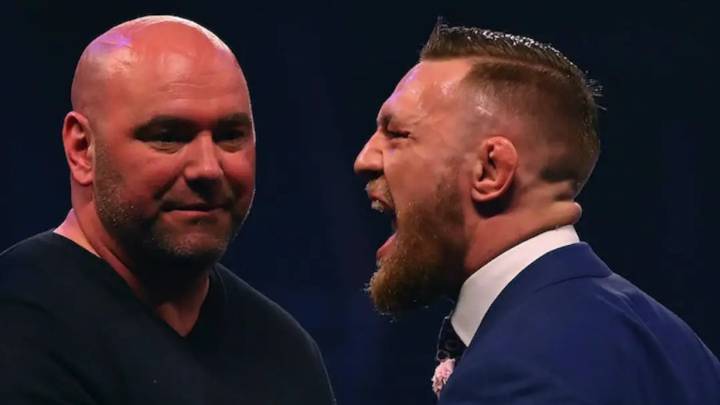 Dana White y Conor McGregor