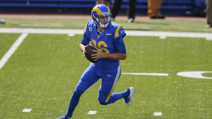 Jared Goff con los Rams