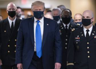¿Por qué Trump está en un hospital militar?