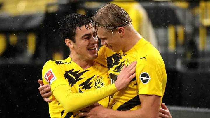 Gio Reyna asiste para el gol de Haaland; Dortmund 1-0 Friburgo