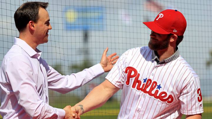 Matt Klentak, Bryce Harper