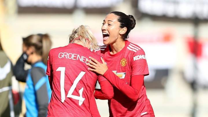 Tobin Heath y Christen Press debutan con Manchester United