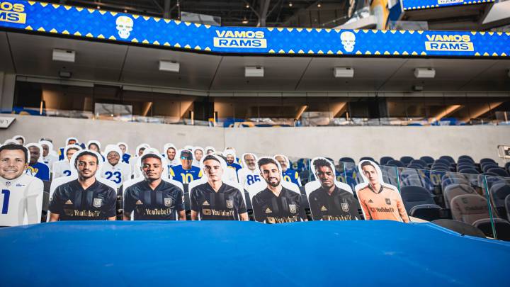 Estrellas de LAFC estarán presentes en los partidos de los Rams