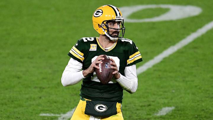 Aaron Rodgers con los Packers