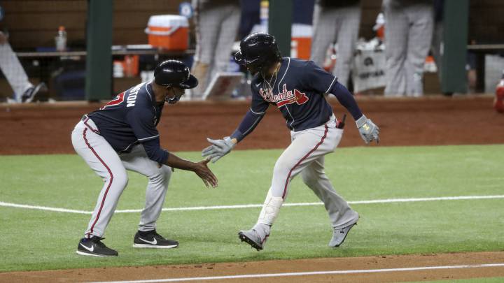 Ozzie Albies con los Braves