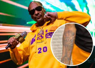El increíble tatuaje de Snoop Dogg en honor a los Lakers