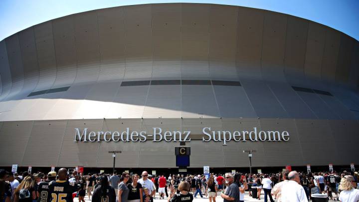 Panorámica del Mercedes-Benz Superdome