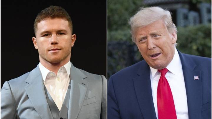 Saúl 'Canelo' Álvarez se pronuncia contra Donald Trump