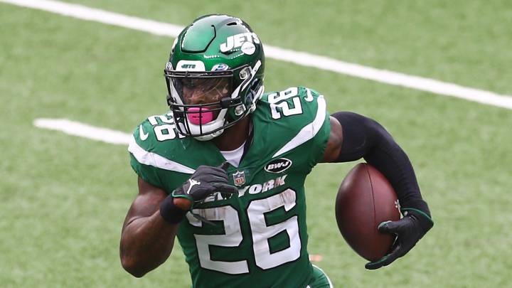 Le'Veon Bell con los Jets