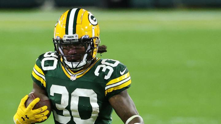 Jamaal Williams con los Packers