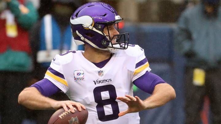 Kirk Cousins con los Vikings