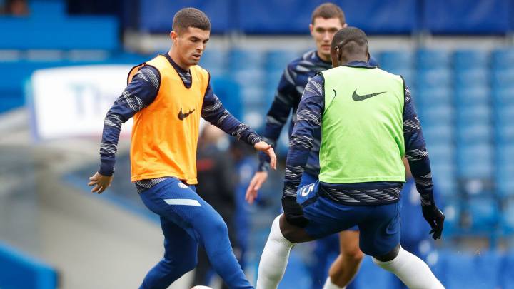 Christian Pulisic regresa a la titularidad con el Chelsea