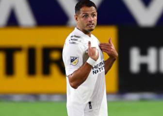Así fue la terrible falla de Chicharito ante Whitecaps