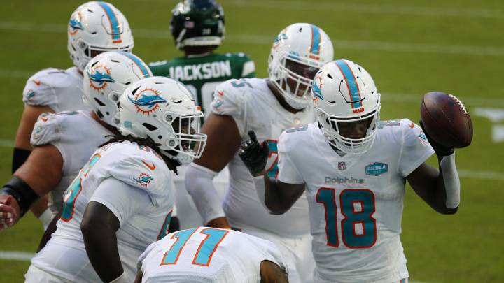 Dolphins asalta el segundo lugar de la AFC Este con triunfo sobre Jets
