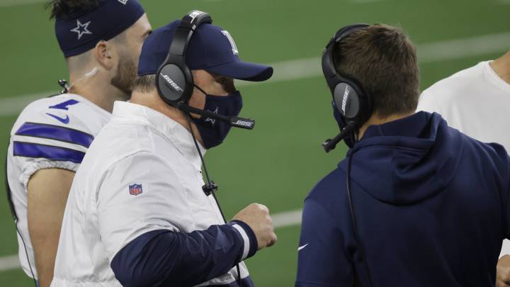 Mike McCarthy con los Cowboys