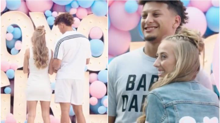 Patrick Mahomes y Brittany Matthews anuncian el sexo de su bebé
