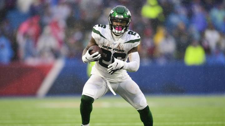 Le'Veon Bell con los Jets