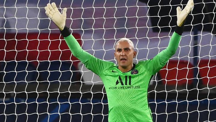 Keylor Navas es duda para el PSG ante Dijon
