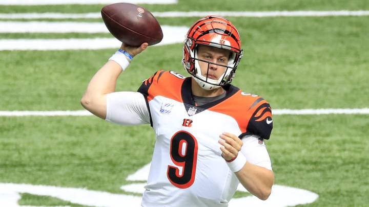 Joe Burrow con los Bengals