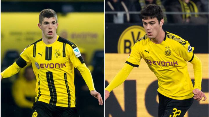 La Bundesliga compara a Gio Reyna y a Christian Pulisic en el Dortmund