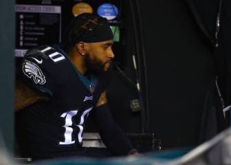 DeSean Jakson, fuera con lesión en el tobillo derecho