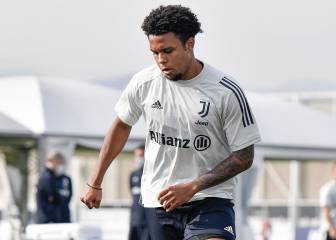 Weston McKennie se recupera y va a la banca de la Juventus