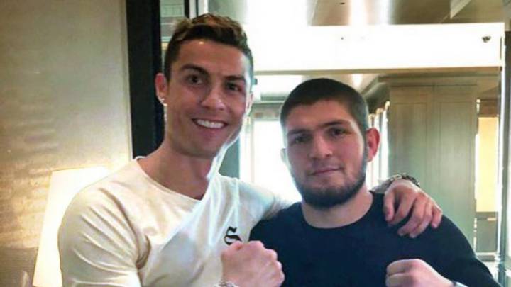 Cristiano Ronaldo envía mensaje a Khabib tras vencer a Gaethje