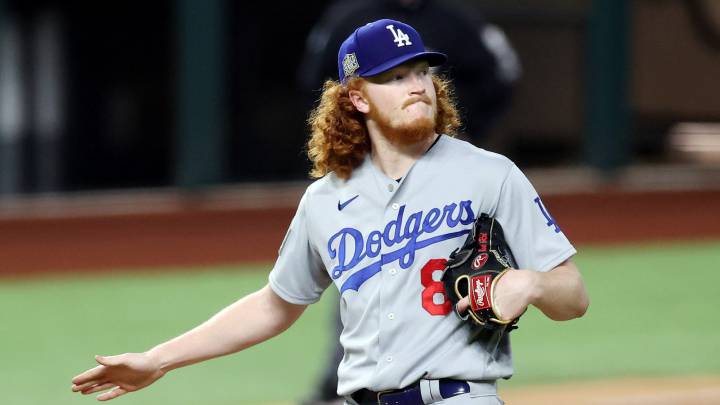 Dustin May con los Dodgers
