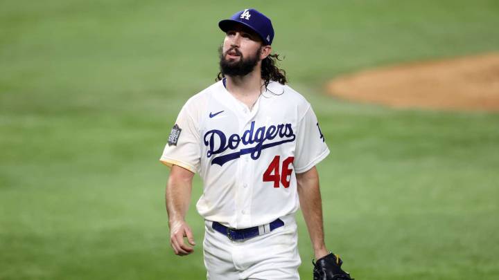 Tony Gonsolin con los Dodgers
