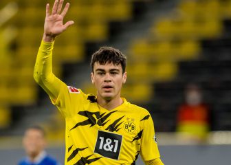 Giovanni Reyna es titular por primera vez en Champions
