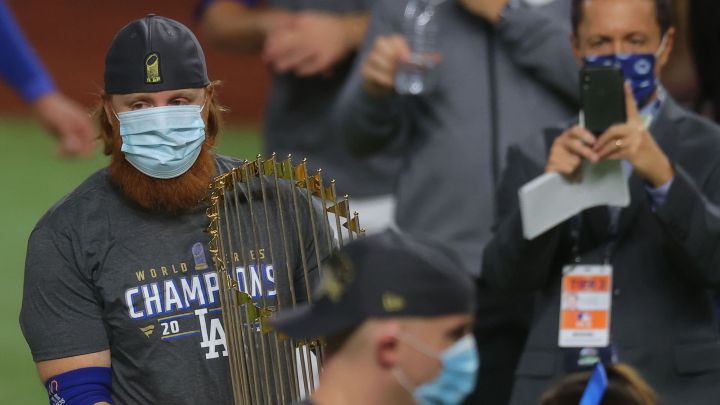 Justin Turner con los Dodgers