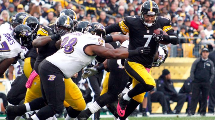 Ben Roethlisberger contra los Ravens