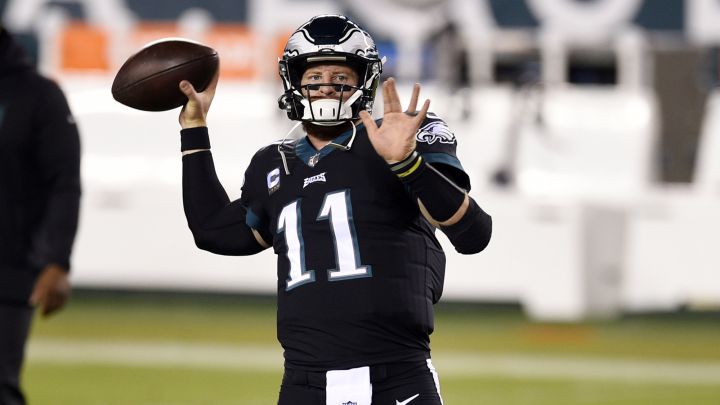 Carson Wentz con los Eagles
