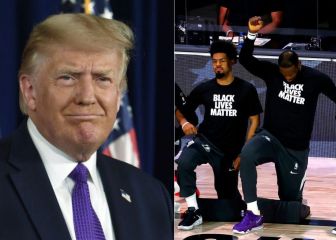 La guerra abierta de Donald Trump vs. NBA y NFL