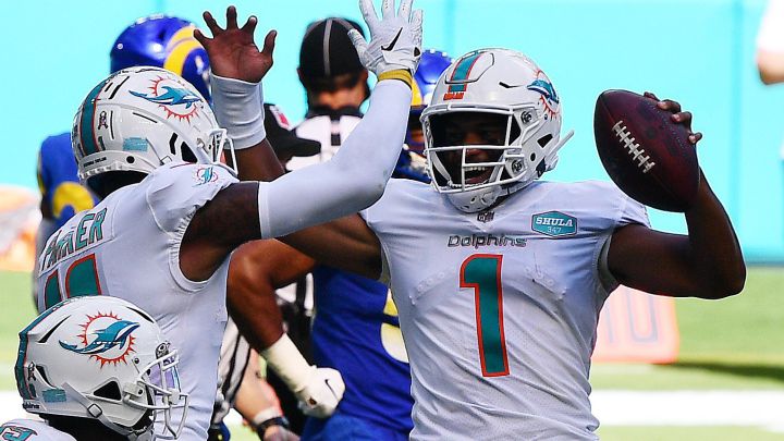 Tua Tagovailoa debuta como titular de Miami con triunfo ante Rams